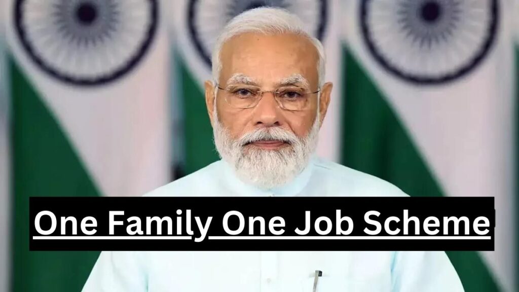 One Family One Job Scheme 2024