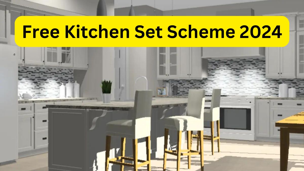 Free Kitchen Set Scheme 2024