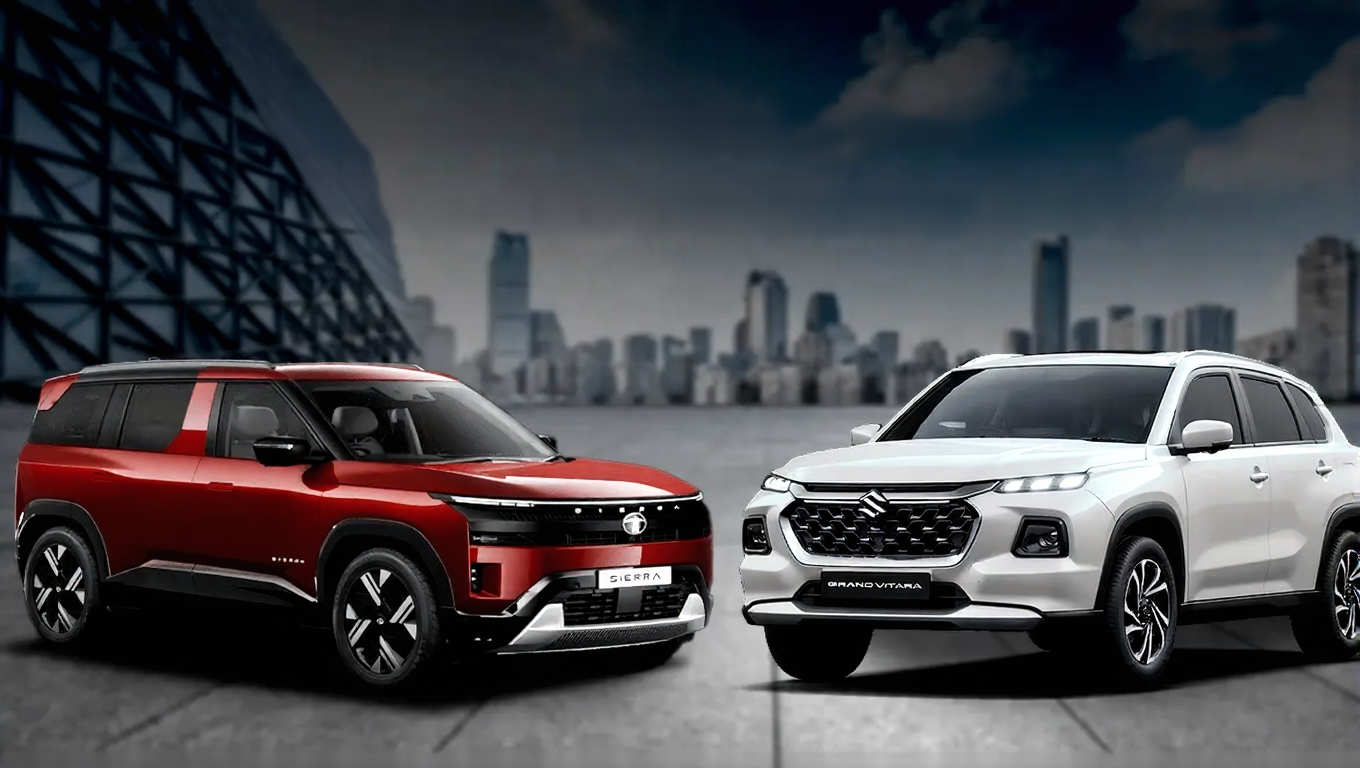 Tata Sierra Vs Maruti Grand Vitara: माइलेज, फीचर्स और कीमत में कौन सी SUV रहेगी बेहतर?