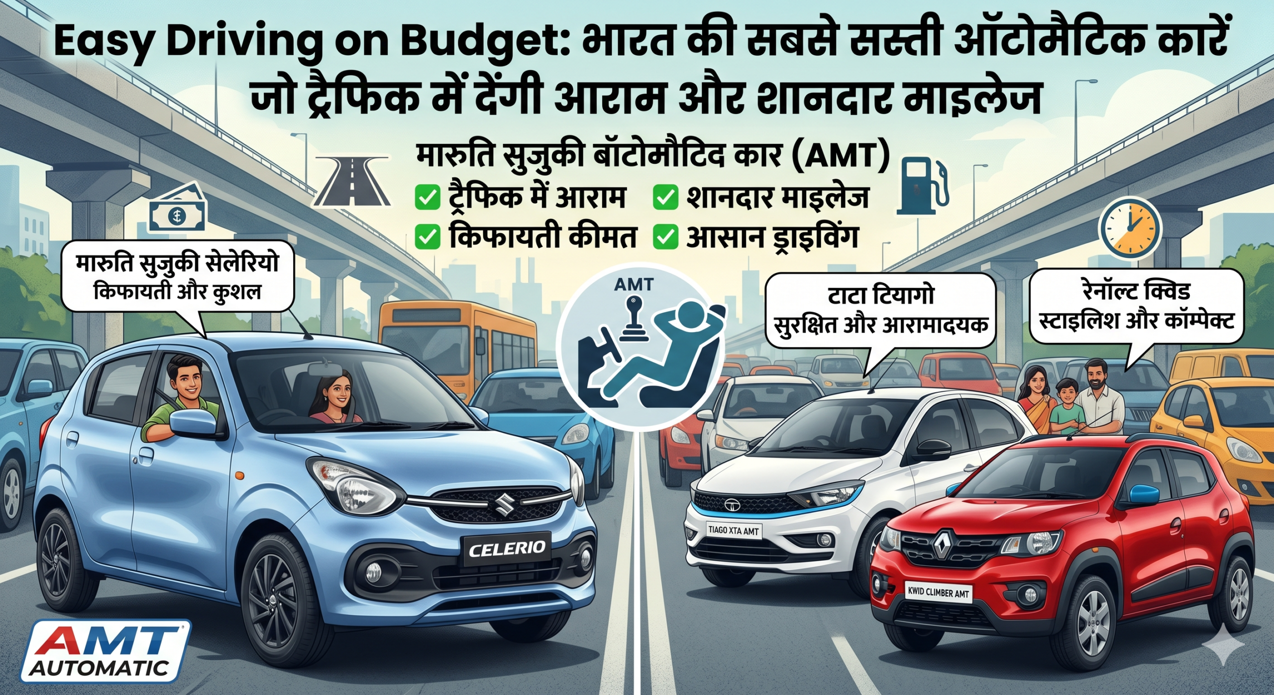 Easy Driving on Budget: भारत की सबसे सस्ती ऑटोमैटिक कारें जो ट्रैफिक में देंगी आराम और शानदार माइलेज